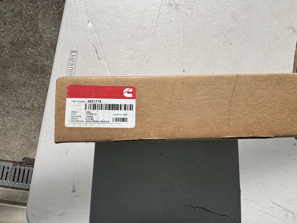 Cummins Engine Control Module ECM 4921776