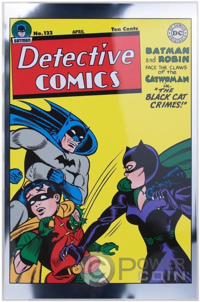 DETECTIVE COMICS 122 DC Comics Iconic Covers 1 Oz Silver Foil 5$ Samoa 2025