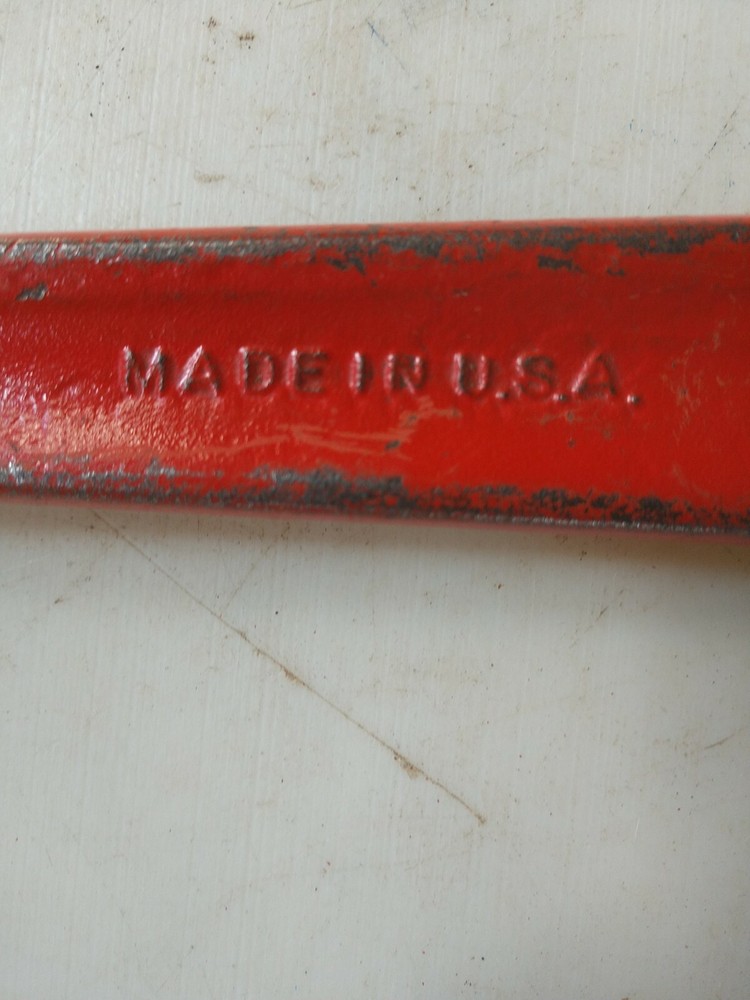 Vintage 14-in Adjustable Pipe Monkey Wrench
