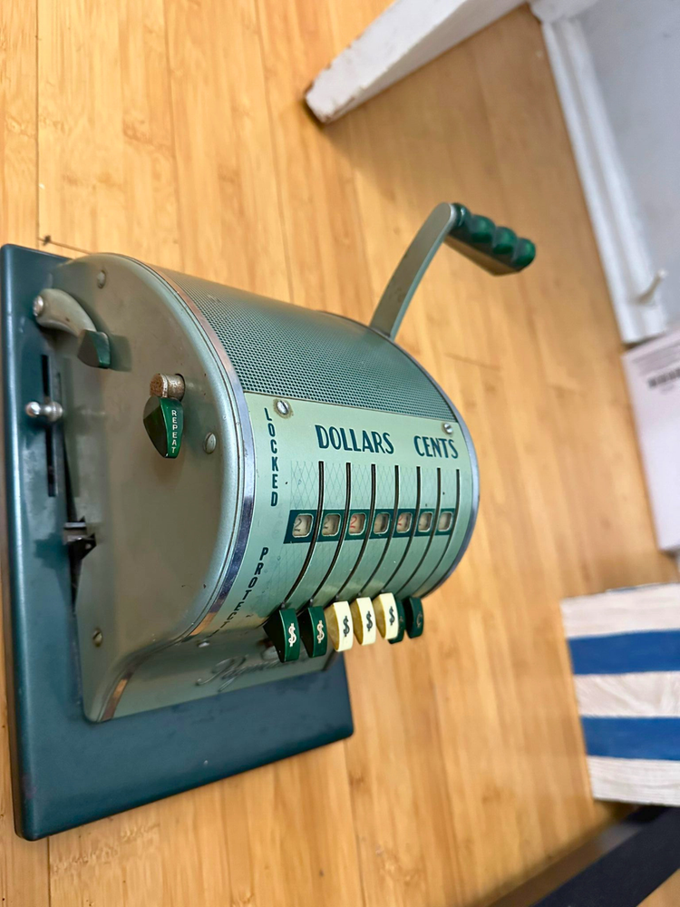 Vintage Paymaster Series S-1000 Check Writer