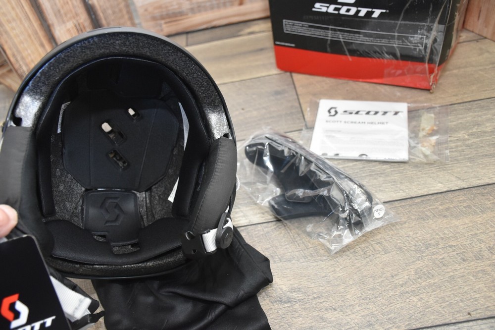 SCOTT SCREAM Snowboard Ski HELMET, Black Matt Small