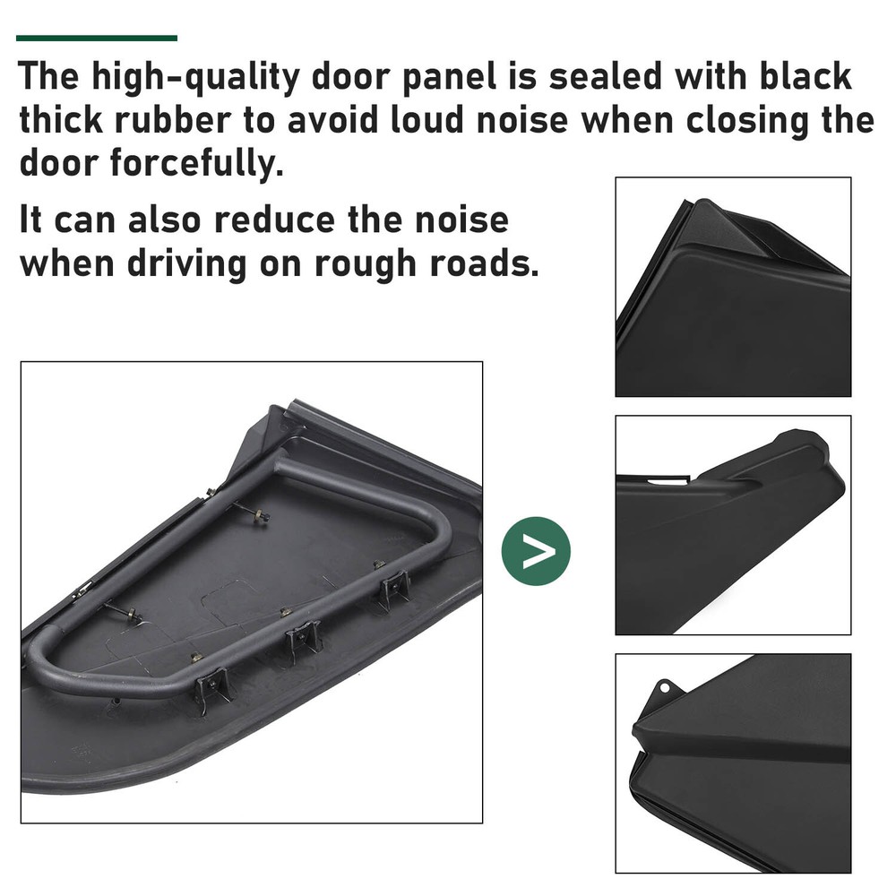 For 2017-2024 Can Am Maverick X3 Max 4 XDS XRS XMR Lower Door Panel Inserts