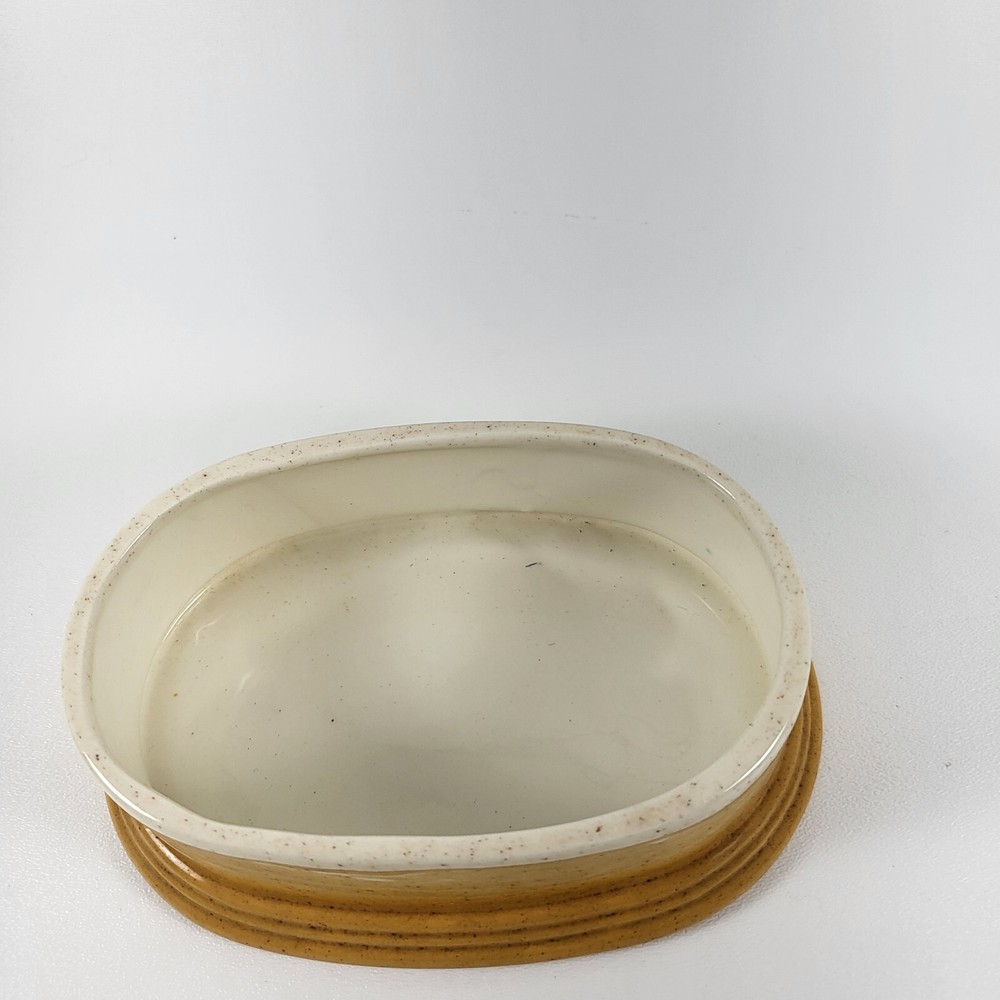 Vintage Hershey's Mold Ceramic Tricket Box Oval 1981