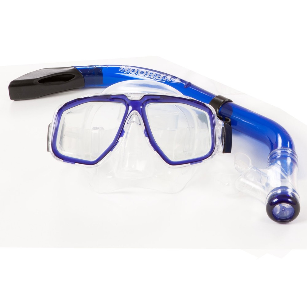 Typhoon Kids Mask/Snorkel Set - Blue