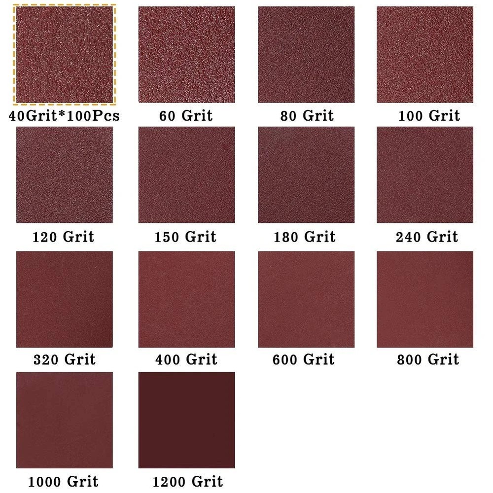 100pcs Sanding Discs 2 inch Sandpaper 80 Grit Hook and Loop Sanding