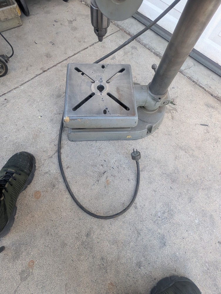 Vintage Craftsman Bench Top Drill Press Model # 115.6962