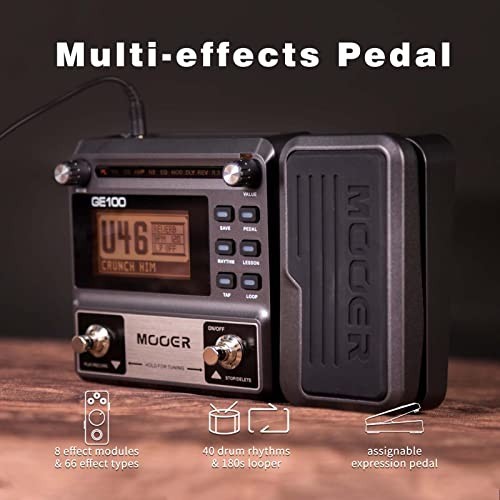 Multi Effects Guitar Pedal 66 Effects 80 Presets Looper Drum Expression