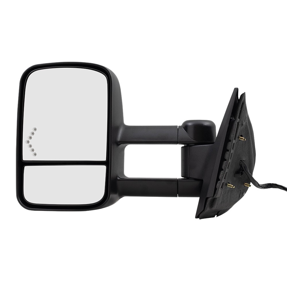 Fits 2007-2013 Silverado 1500 Power Towing Mirror Extendable Left 20862098