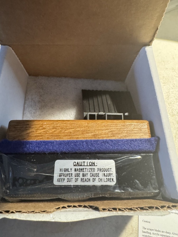 Algae Free Piranha Float PLUS Floating Magnetic Algae Scraper Aquarium Cleaner