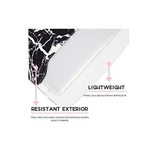 Funky Rico Marble Laptop Sleeve (Black)