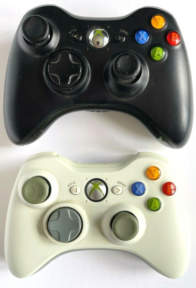 MICROSOFT XBOX 360 S HOME GAME CONSOLE BUNDLE WITH 2 CONTROLLERS 3 SHOOTER GAMES