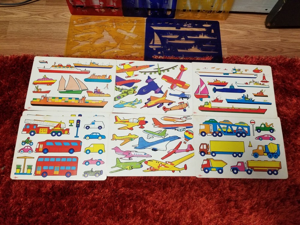 Vintage Hans Transportation Stencils