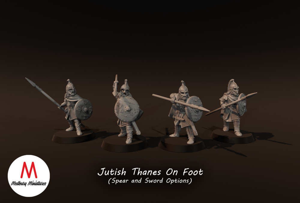 Dark Ages - Jutish Thanes w/Spears