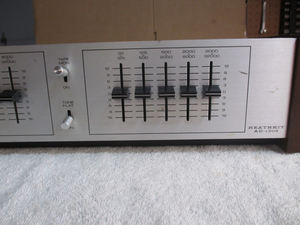 Vintage Heathkit AD-1305 - Equalizer 5-Band - tested