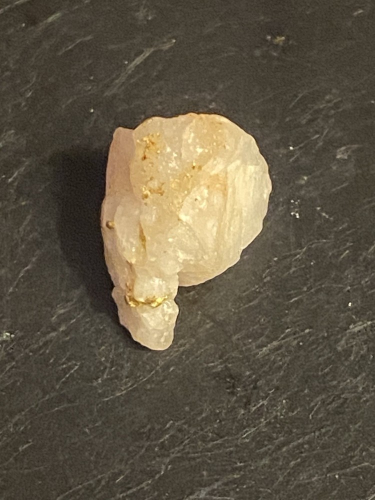 Gold In Quartz Specimen, .9 grams