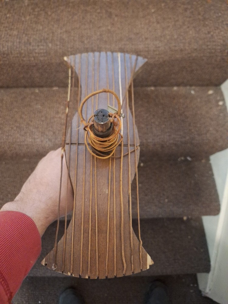 Antique RCA Radiola Wood Loop Antenna