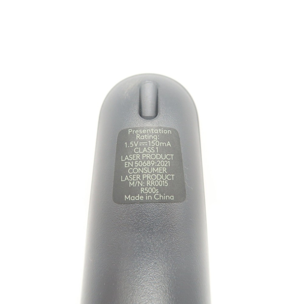 Logitech R500s Laser Pointer Presenter Bluetooth & USB Presentation 910-006518