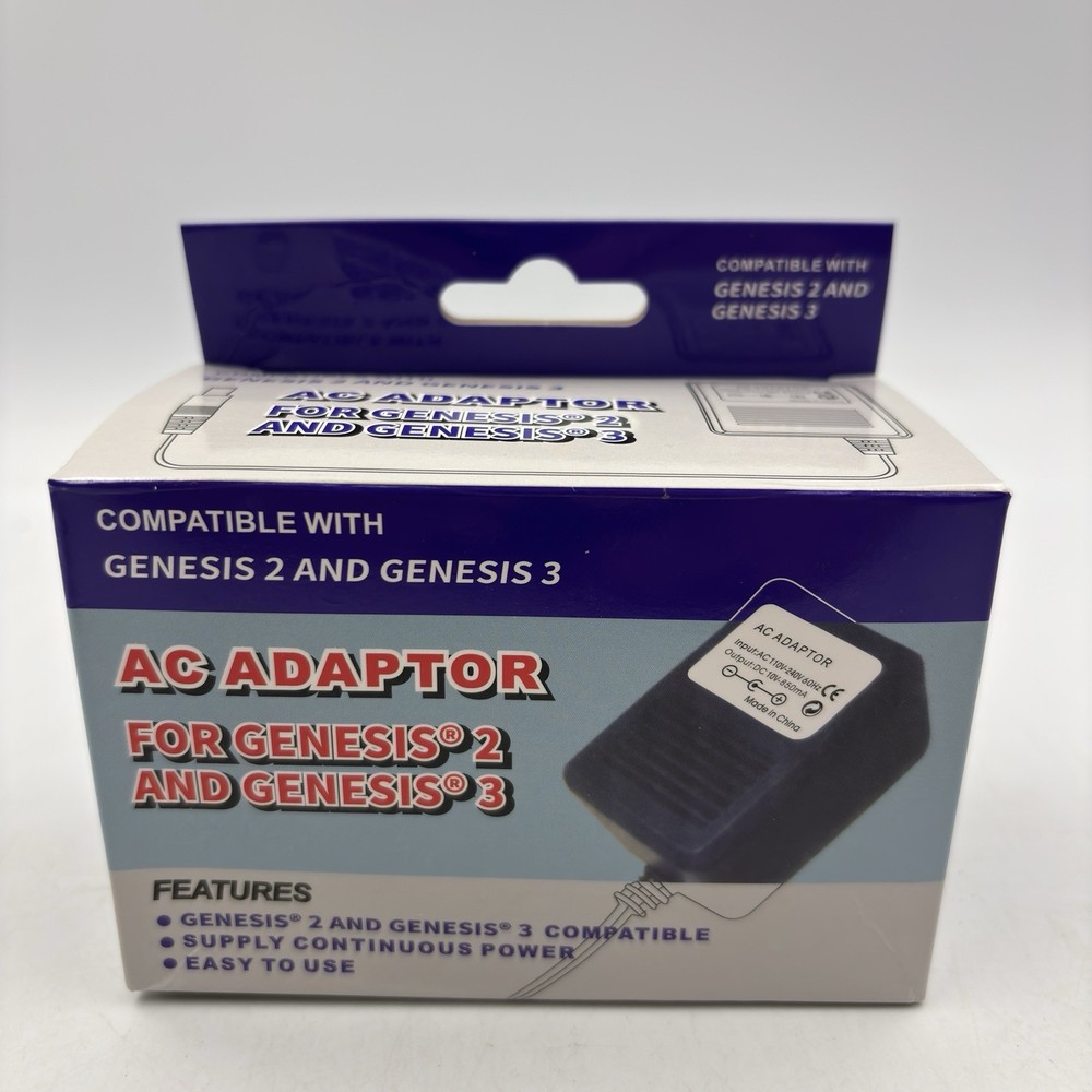 SEGA GENESIS Model 2 MK-1631 Console OEM Controller Cords & System Bundle Tested