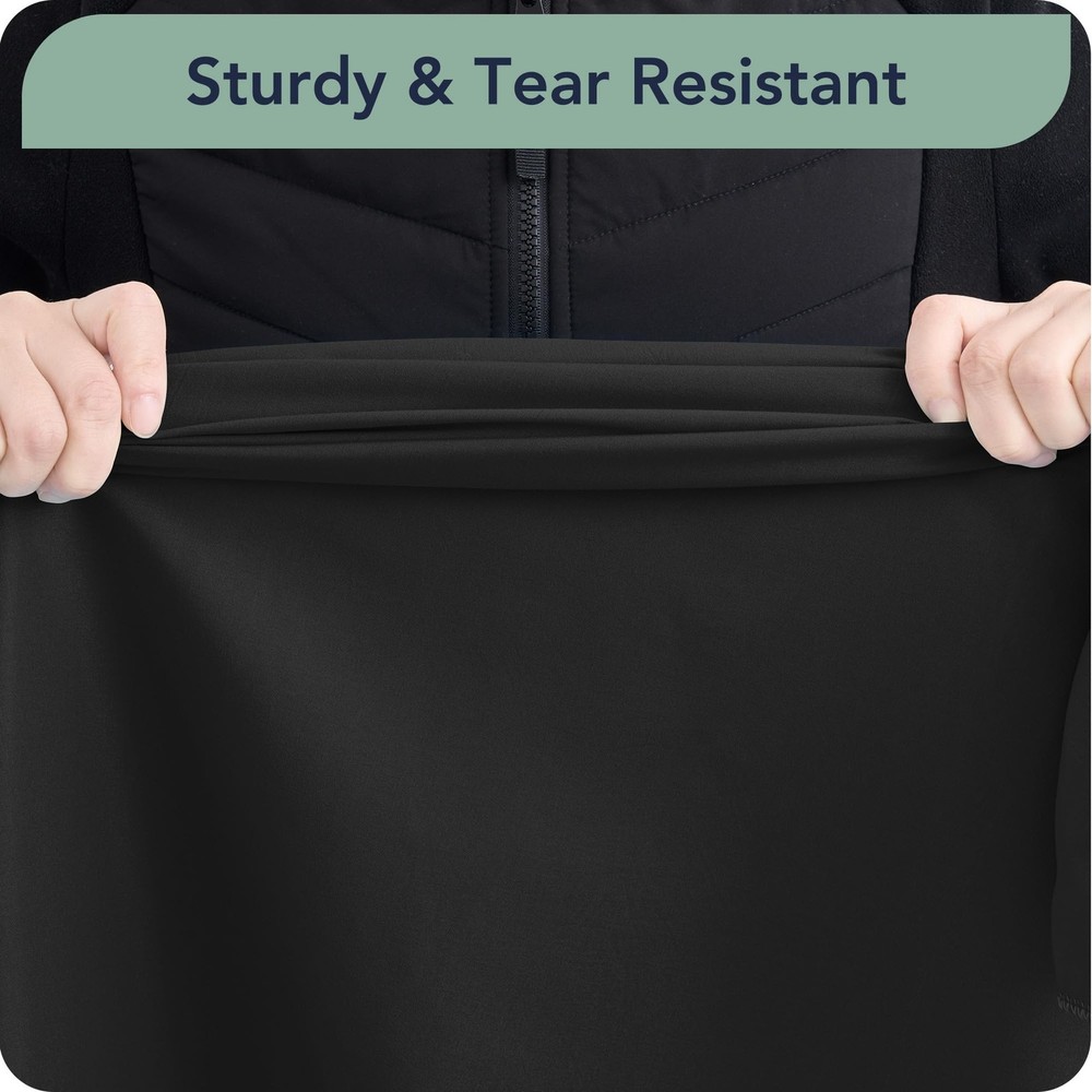 Fitted Tablecloths with Elastic - 2 Pack 5ft Folding Table Covers Rectangle, ...