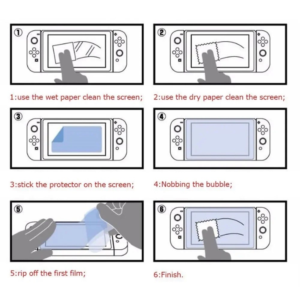 (3pack) Nintendo Switch OLED OneTouch Glass Screen Protector (2021)