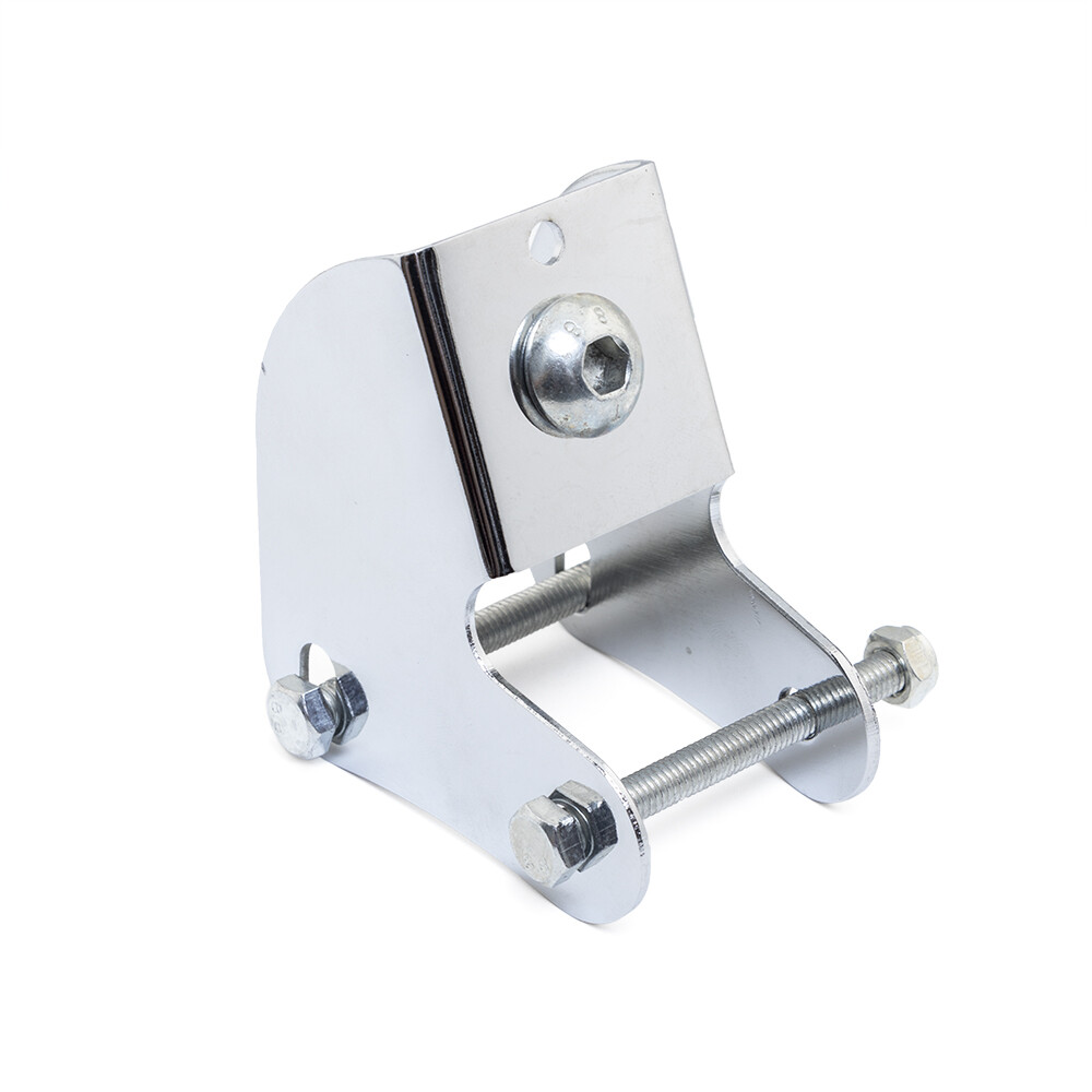 Chrome Headlight Bottom Mount Bracket Adapter Holder For Honda Cruiser Chopper