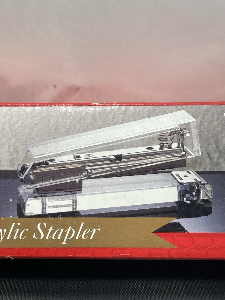 Clear Acrylic Stapler