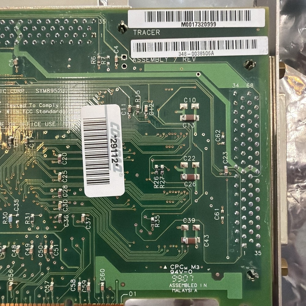 LSI LOGIC SYMBIOS SYM 89520 Interface Controller Card ￼