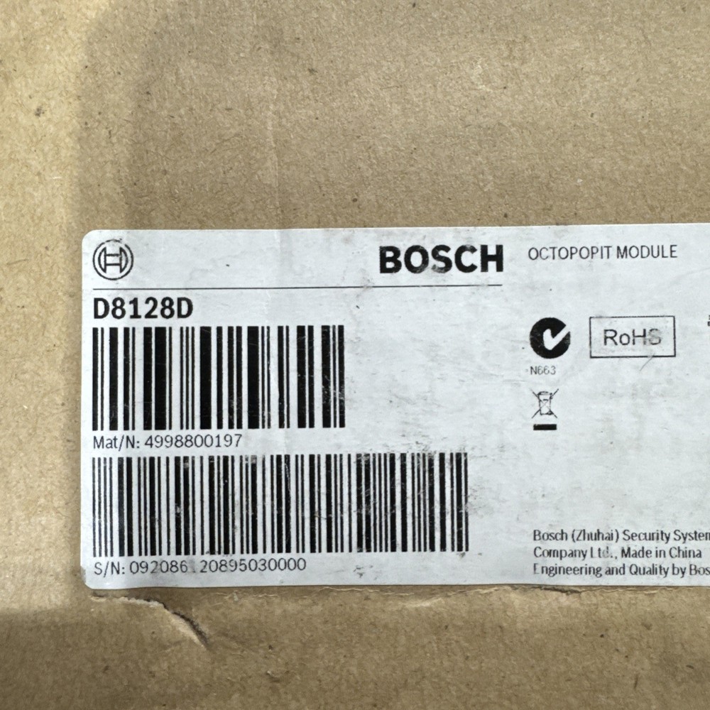 Bosch D8128D OCTOPOPIT MODULE NEW