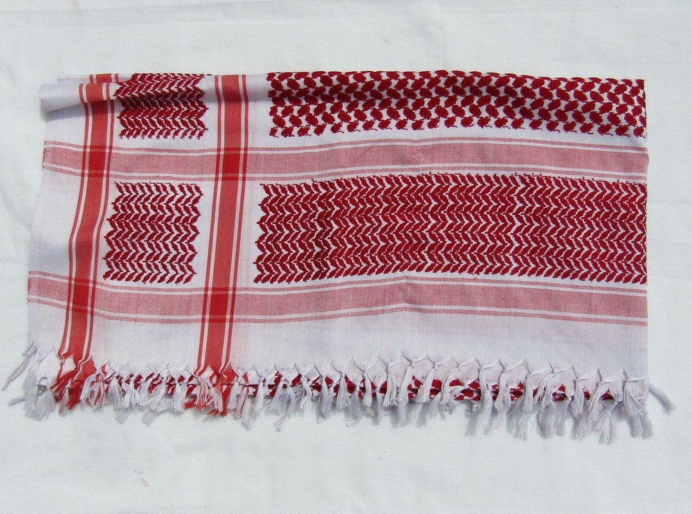 Red and White Shemagh