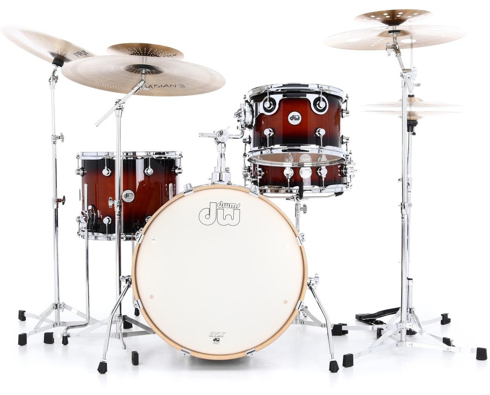 DW Design Series Frequent Flyer 4pc Shell Pack - Tobacco Burst