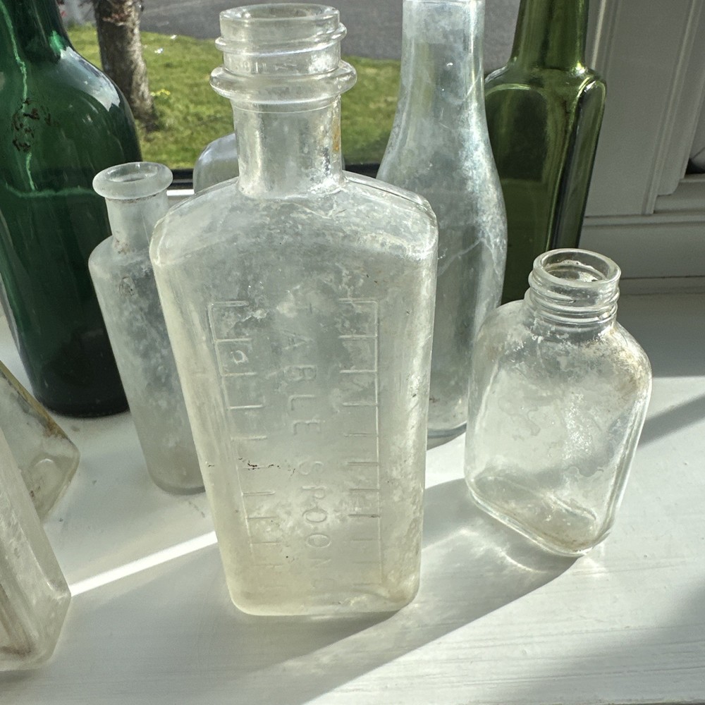Vintage Glass Bottles 1900-1930s ?
