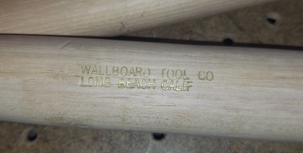 Vintage Wallboard Hatchet Replacement Handle Long Beach California