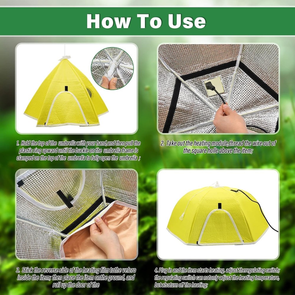 Heated Brooder Box with Plate for 10 Newborn Chicks - Chick Care Heater