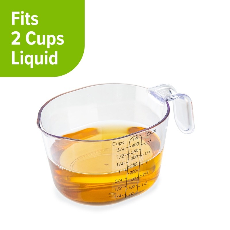15pc Magnetic Measuring Set Measuring Cups & Spoons Kitchen Tools Space-Saving