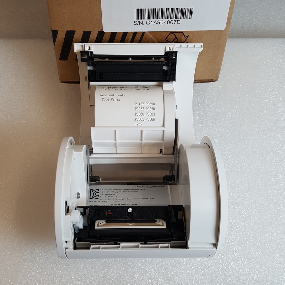 NEW HP Engage One Prime USB Printer White Receipt Printer - 203 dpi