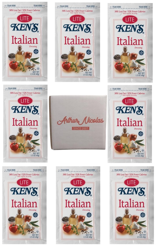 20 Count | Salad Dressing Packets | Individual Single Serve Salad Dressing