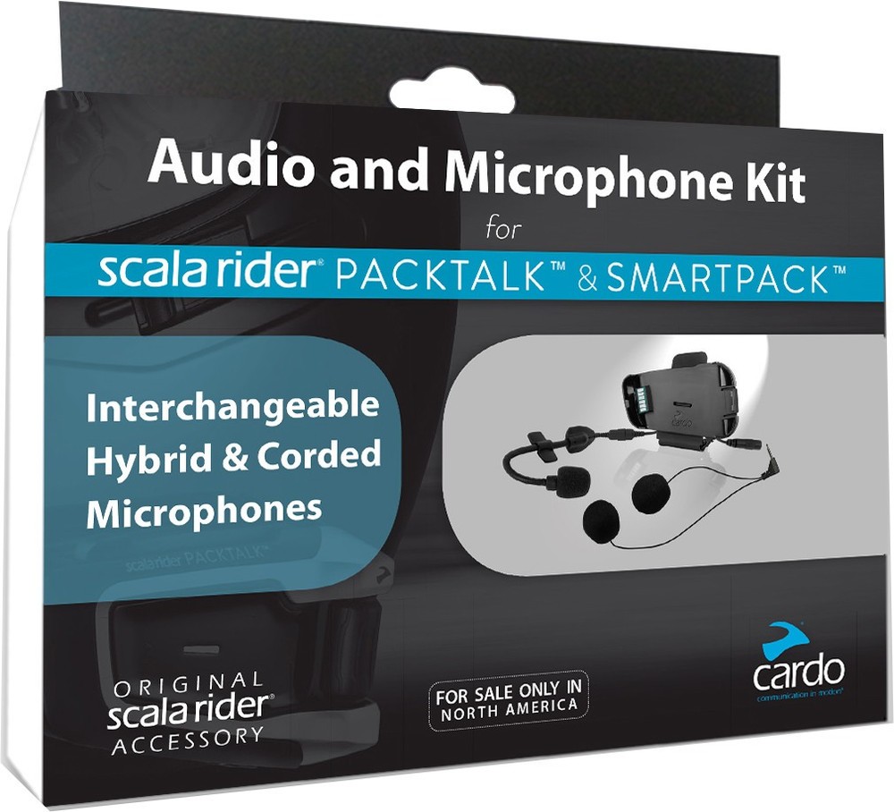 CARDO SYSTEMS 2nd Helmet Kit for PackTalk BOLD / SLIM Comms Systems SRAK0039