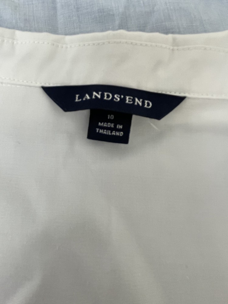 Land's End Lab Coat Women's size 10