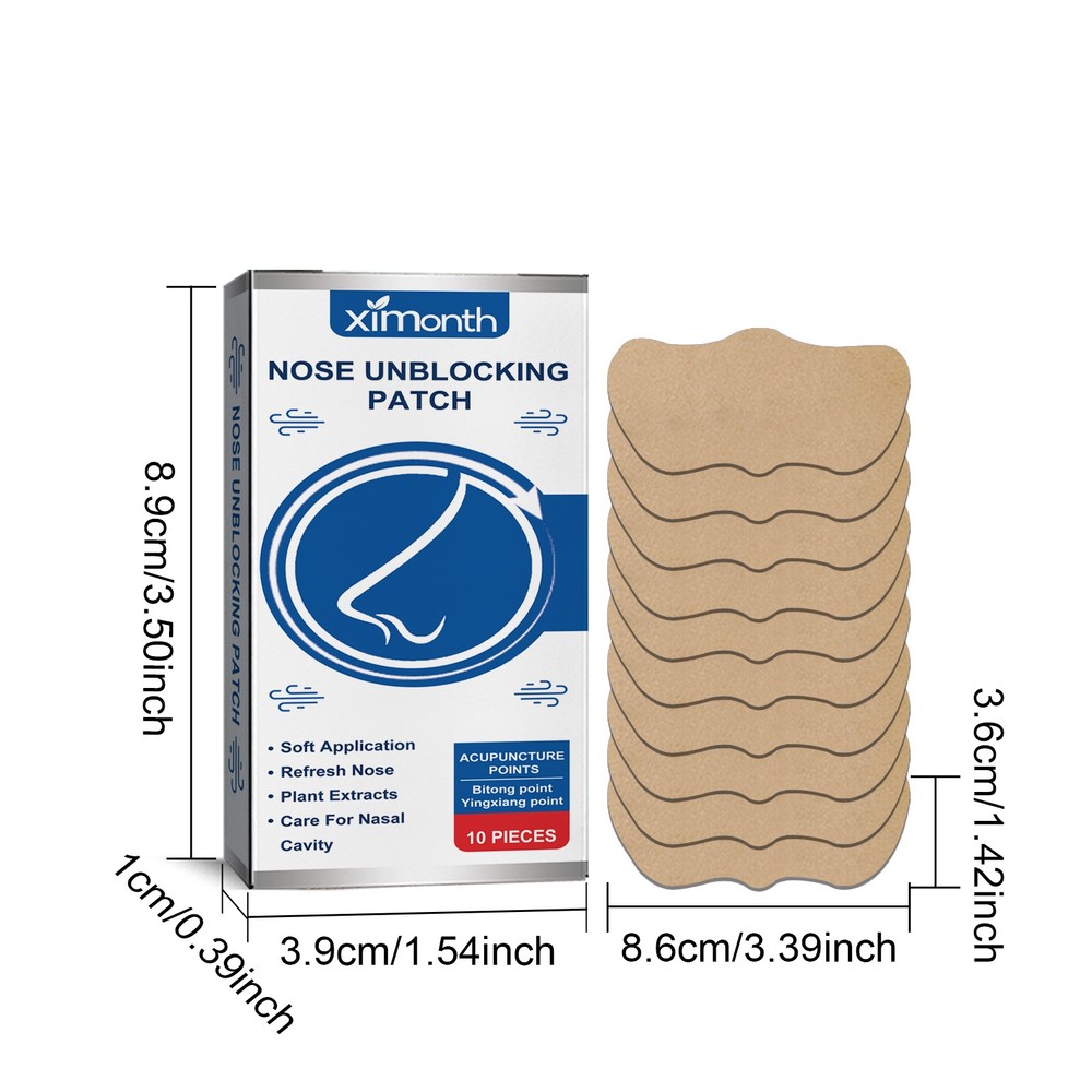 Ventilat Nasal Patch for Relieving Nasal Spily Sleeping