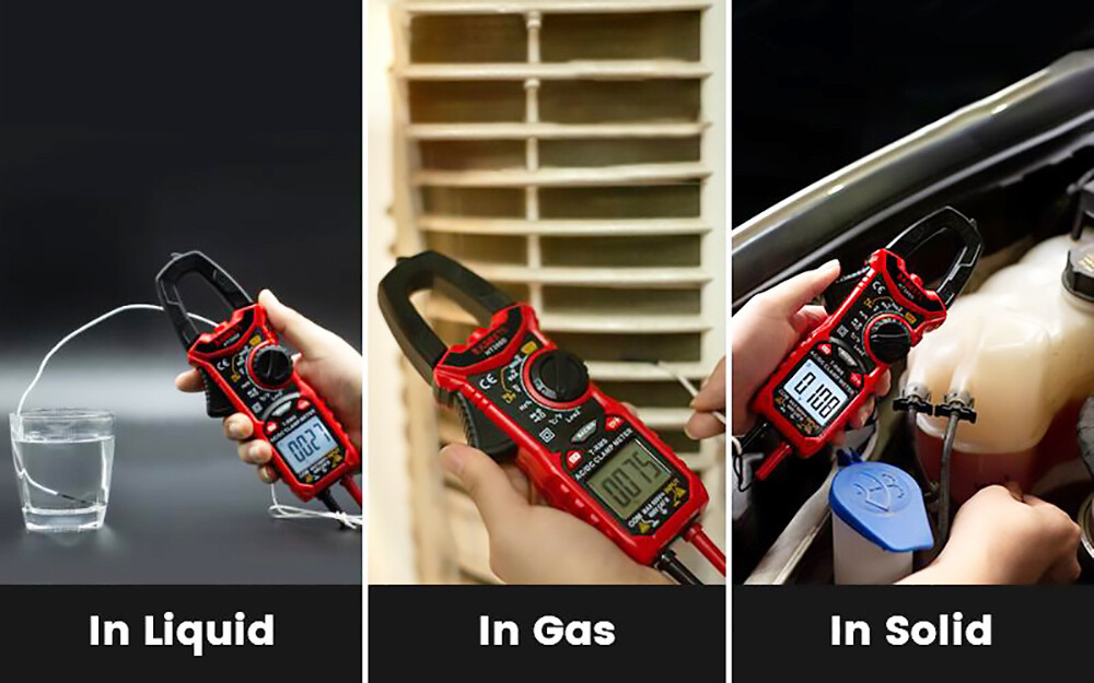 Digital Clamp Meter 6000 Counts NCV Detection Function 600A AC/DC Current 600V