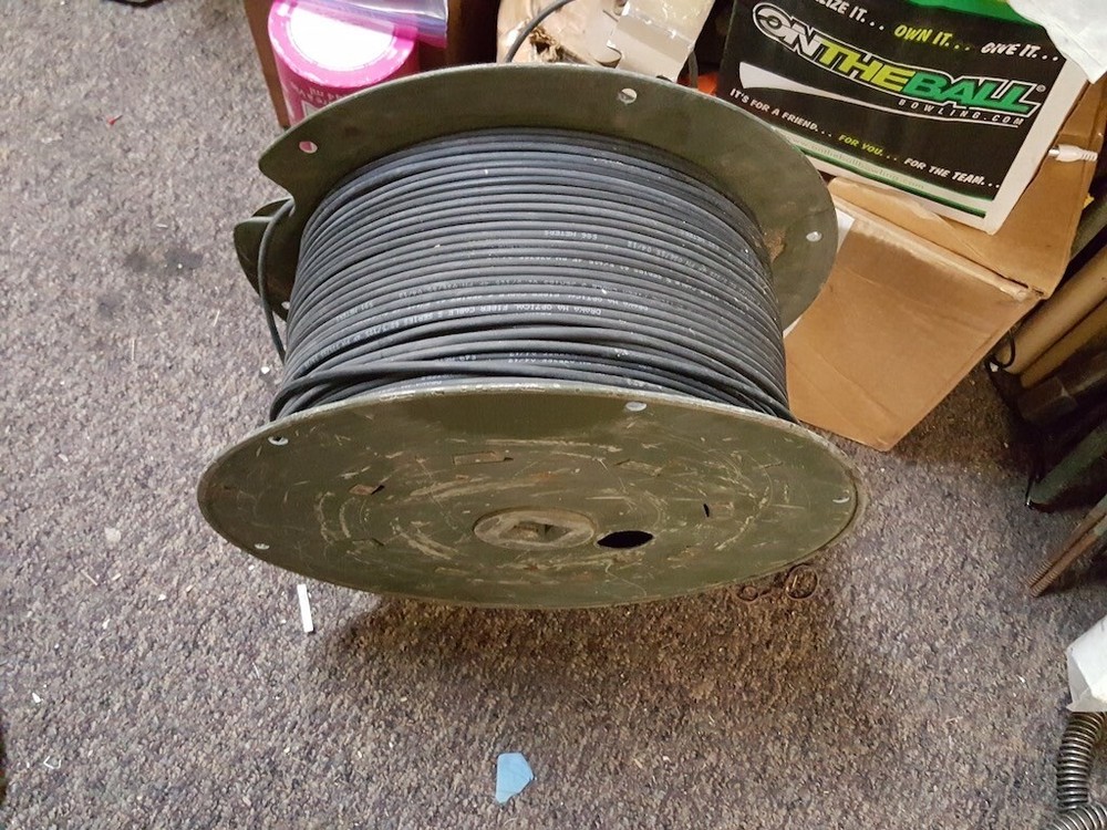 APPLIED OPTICAL SYSTEMS TFOCA II Fiber Optic Reel and Connector