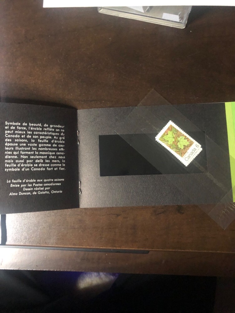 Canada Post - Thematic Collection # 5 - Maple Leaf in Four Seasons (1971)