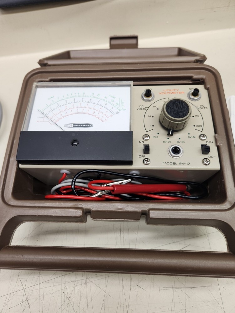 HEATHKIT UTILITY SOLID STATE VOLTMETER MODEL IM-17