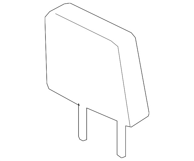 Genuine Nissan Headrest 86430-EZ47B