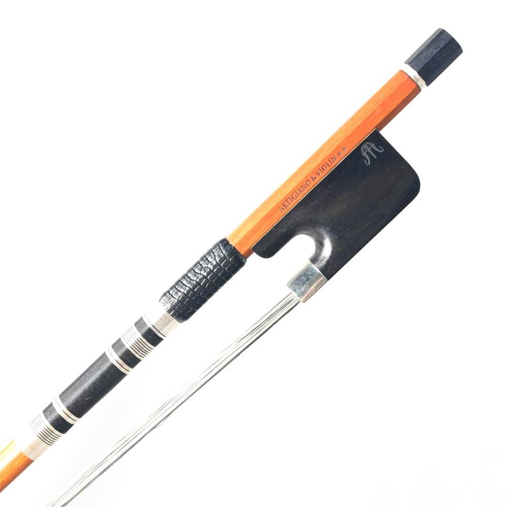 ARTIGIANO&VIOLIN D. Pecatto Model Metal Tip Pernambuco Cello Bow AP-303