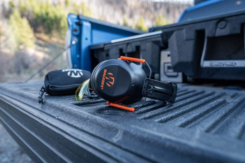 Low Profile 22dB Earmuffs Hearing Protection Lightweight Foldable for Range