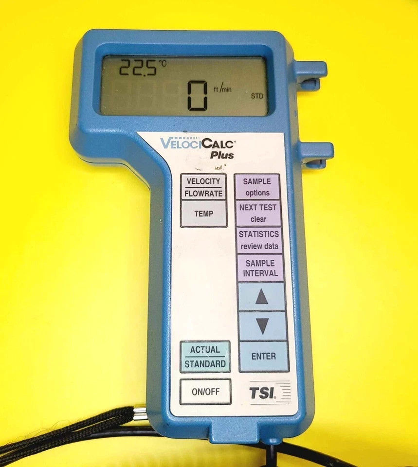 VELOCICALC PLUS 8384A-M-GB 8384 MULTI-PARAMETER AIR VELOCITY VENTILATION METER