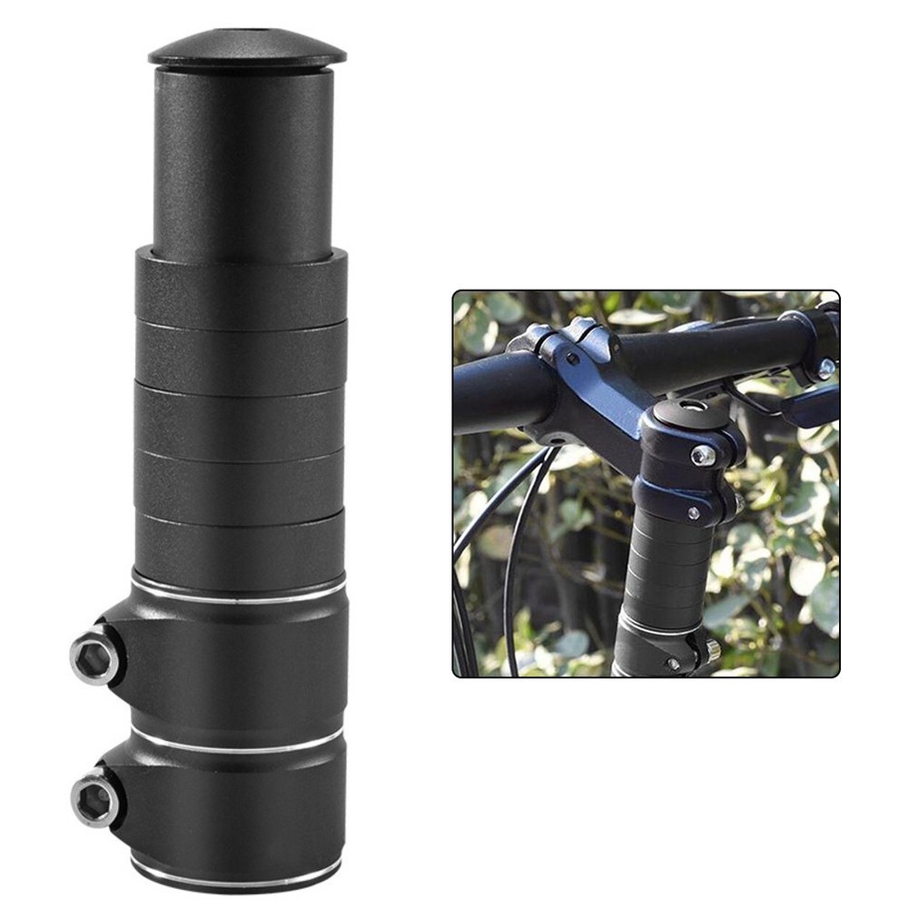 Adjustable Height Bike Handlebar Extender For Comfortable Cycling Experience