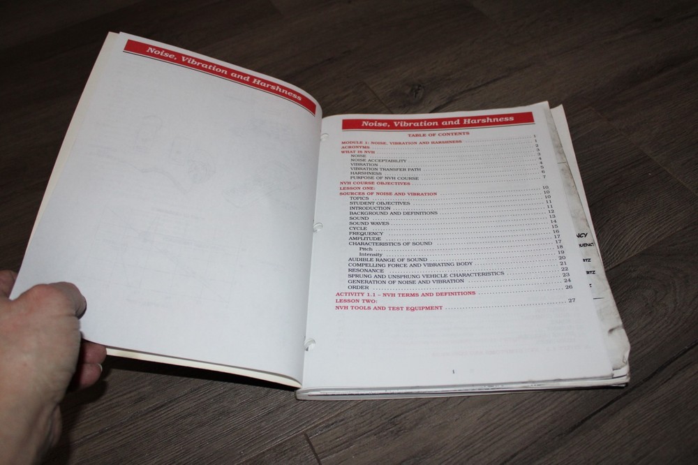 Mopar Noise, Vibration & Harshness training manual NVH 1997