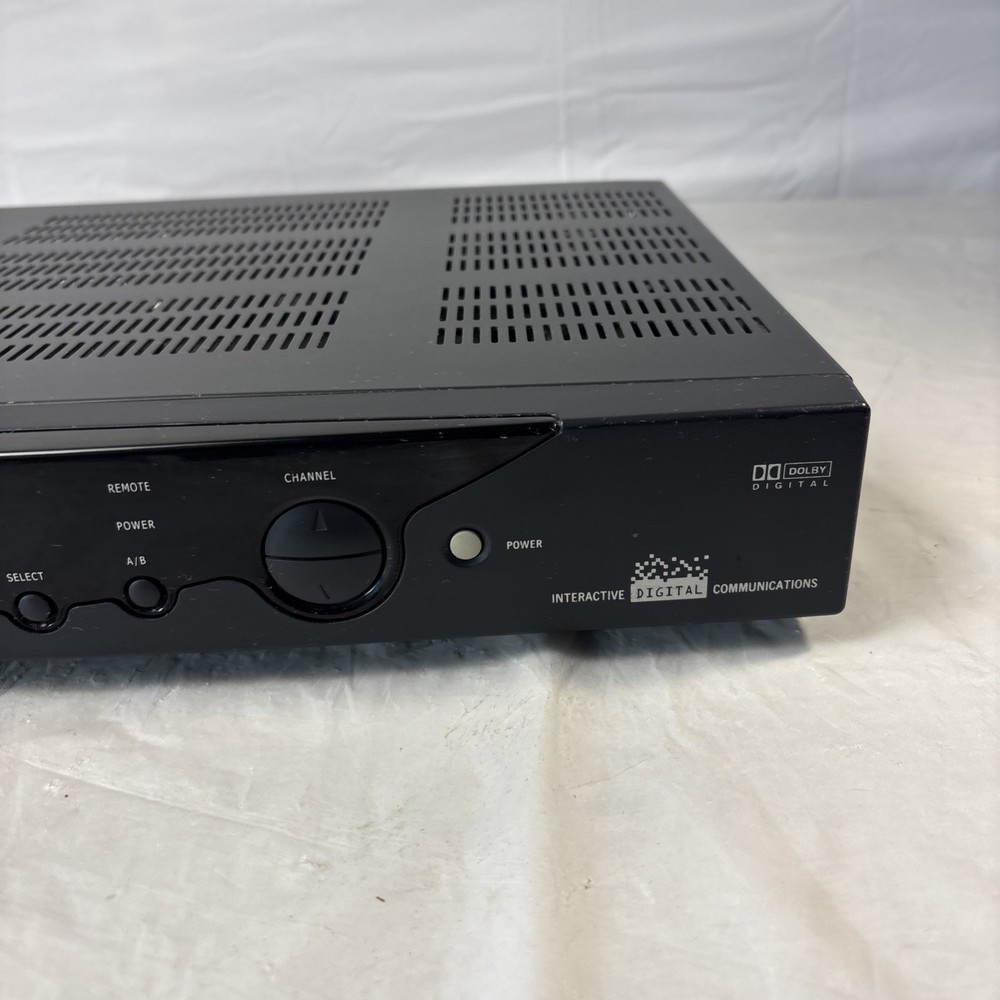 General Instruments Interactive Digital Communications CATV Converter untested